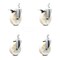 Service Caster 5 Inch Nylon Wheel Swivel 3/4 Inch Square Stem Caster Total Lock Brakes, 2PK SCC-SQTTL20S514-NYS-34-2-S-2 - alternate 1
